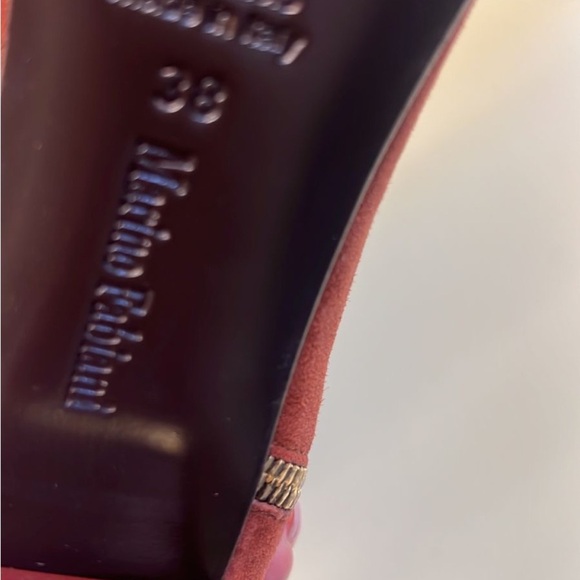 MARINO FABIANI MADE IN ITALY Elegant Suede Ankle Boots - Rust Red - Picture 10 of 10